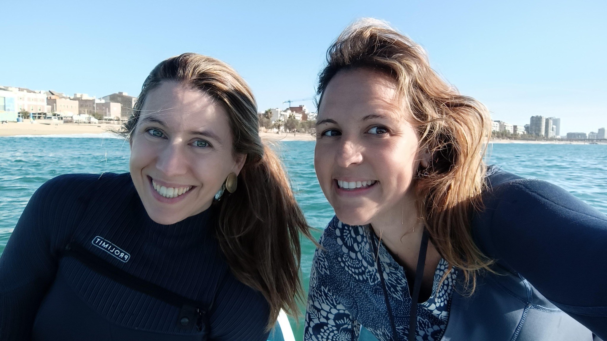 Miriam Maymó a la izquierda y Emma Bueno a la derecha, cofundadoras de A·MAR·SE